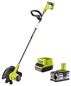 RYOBI Pack Dresse-Bordures 18V One+ - 1 Batterie LithiumPlus 4.0Ah - 1 Chargeur Rapide 2.0Ah - RY18EGA-0