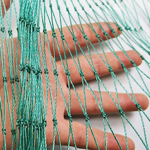 PanHuiWen HüHnernetz Vogelschutznetz Habicht Katzennetz FüR Balkon Vogelschutzgitter 1.5 x1.5cm große Laubnetz,Teichabdecknetz, Vogelschutznetz,10x15m