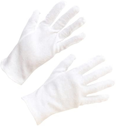 UKCOCO 12paare Baumwollhandschuhe Weiß Für Gartenarbeit Schutzhandschuhe Arbeitshandschuhe Sicherheitshandschuhe Warme Feuchtigkeitshandschuhe Xl Industrie