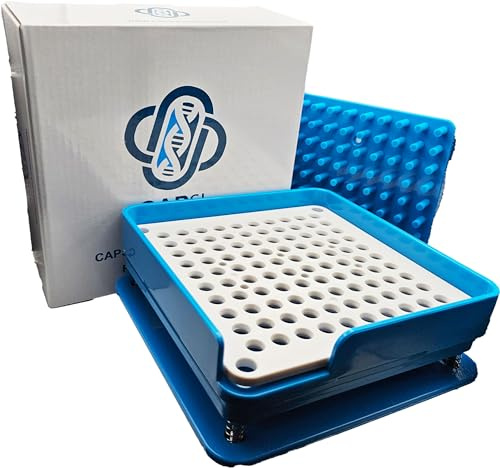 Capsule Filling Machine for Size 0 – Fills Approximately 500 mg – Manual, Portable, and Travel-Friendly Capsule Filler