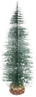 LULUMAIC Christmas Tree Christmas Tree Decoration Small Bottle Brush Tree, Desktop Christmas Tree Artificial Christmas Tree(20cm)