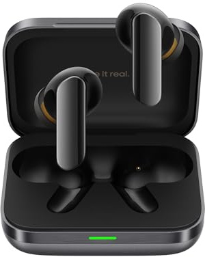realme Buds Air 7 Pro with Ai Live Translation, 11mm+6mm Dual-dac Driver, 48 Hrs Playtime, 53 dB ANC, LHDC, 45Ms Low Latency, 360° Spatial Audio, IP55 Dust & Water Resistant, BT 5.4 - (Gray)