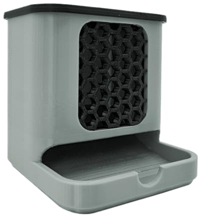 Scatola per batuffoli di cotone, contenitore per barattolo di immagazzinaggio del bagno, dispenser Qtip in acrilico, uso a lunga durata, coperchio di facile accesso, trasparente, per igiene, articoli