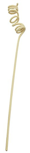 Wavy Spiry Natural Rattan Reed Fragrance Diffuser Replacement Refill Sticks 20 Pieces (12 x3mm Roll, Natural Color)