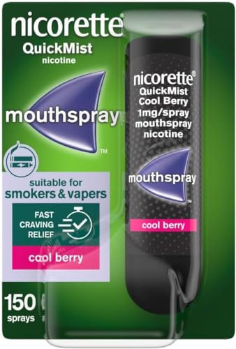 Nicorette Quickmist Mouthspray - 1mg, Cool Berry