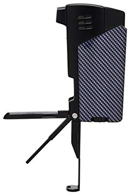 Myon Paris Pfeifenfeuerzeug Softflame Carbon Design inkl. Lifestyle-Ambiente Tastingbogen