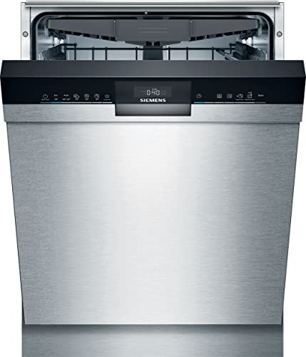 Siemens SE43HS60CE iQ300 - Sottopiano per lavastoviglie, larghezza 60 cm, cassetto portaposate, zona intensiva con forte pressione a spruzzo, protezione aquaStop contro perdite d'acqua, motore