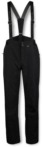 Heber Peak – Skihose Herren PinusHe. Ski Pants – Ski- & Snowboardhose gefüttert & wasserdicht (10.000 mmWS) – Schneehose Winddicht & isolierend, mit Hosenträger, Kantenschutz & Extras
