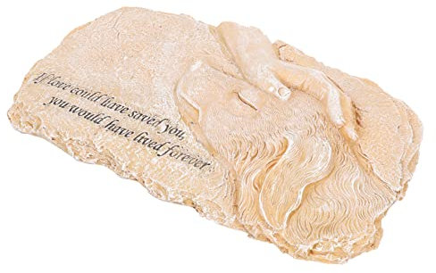 Supvox Gedenkstein Für Hunde Grabsteine ​​für Haustiere Engel-hundeornament Harz Gedenkstein Für Haustiere Grabsteine ​​für Gedenkstatue Für Hunde Für Den Garten