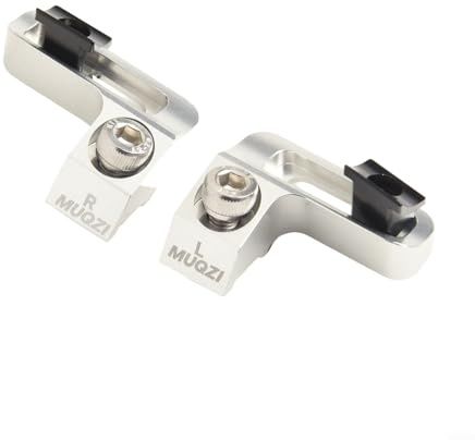 Homefurnishmall Soporte de palanca de cambios integrado, adaptador de palanca de cambios de bicicleta, abrazadera de aluminio para SRAM para freno ISpec EV (plata)