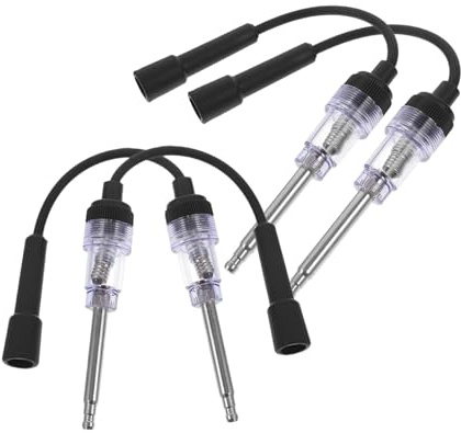 ZUNOXAZ 4pezzi Tester Candele Accensione Auto Strumento Diagnostica Motore Piccolo per Garage e Riparazioni Stradali