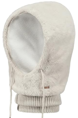 Barts Eliess Teddy Hood Mützenschal Schalmütze Wintermütze Damen - mit Futter Winter Herbst-Winter
