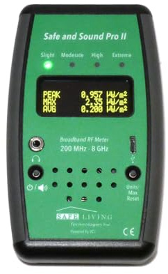 Safe and Sound PRO II Radio Frequency Meter 200MHz - 8GHz