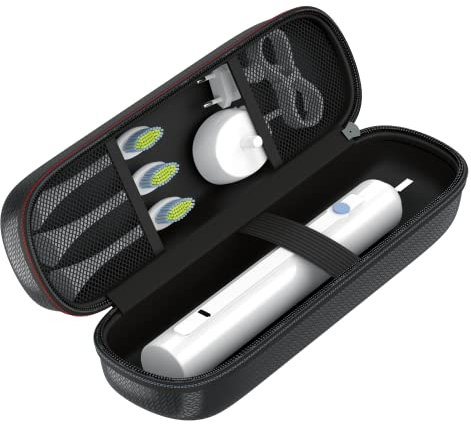 NEUE DAWN Reiseetui Tragtasche für elektrische Zahnbürste Kompatibel mit Oral B etui Hartschalenkoffer Toothbrush Travel case Zahnbürste Case Hart Schutz Hülle Tragetasche Box Etui Tasche für sonicare