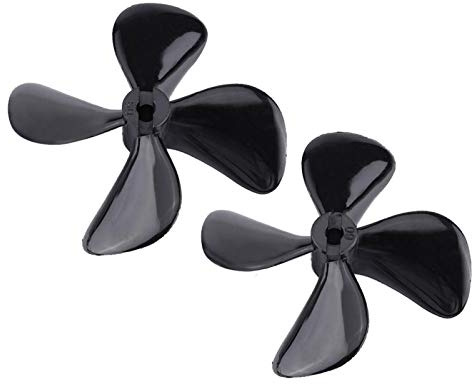 EVTSCAN RC Boat 4-Blade Propeller 4 * 60mm High Strength CW CCW Plastic Full Immersion Propeller