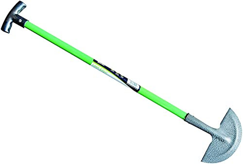 Easy Shopping® Set of Spade & Fork, Garden Rake, Prong Rake, Dutch Hoe, Digging Hoe Head with Handel and 3.5M Window Cleaner (Edging Tool)