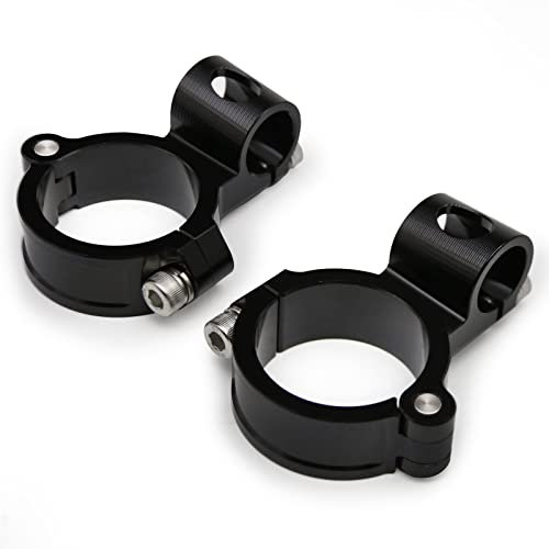 50MM Motorcycle Clip On Handlebar Clamp Mount Kit Handle Bar for Ninja ZX10R 2004-2018, ZX6R 2003-2008, ZX6R 2013-2019,GSXR600 1994-1996,GSXR600 GSXR750 GSXR1000 2004-2019,TL1000S/R
