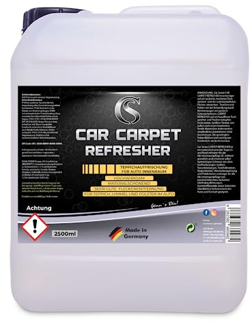 Car Sense Car Carpet Refresher - Polsterreinigung für Autoinnenraum [2500ml] - Teppichreiniger Auto, Fleckenentferner für Teppich, Hochwirksam & materialschonend