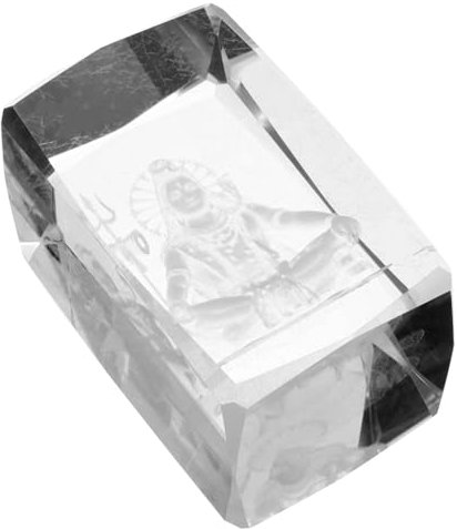 RORPOIR Kristall- -Statue -Dekoration Für Tisch Retro-skulptur Aus Kristallhandwerk Schreibtisch-kristallschmuck -statuen Für Wohnzimmer Und Büro
