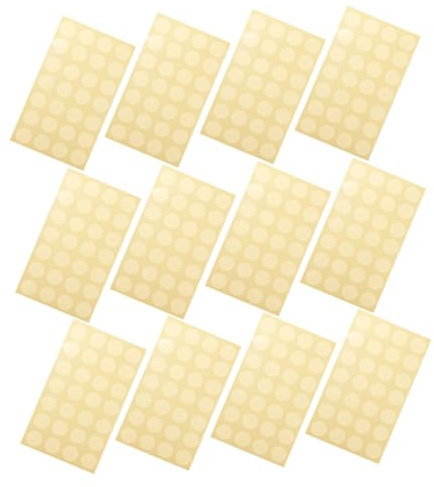 NAMOARLY 12blätter Papierlochverstärkungsaufkleber Selbstklebende Lochschutzetiketten Für Loseblattordner