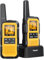 Gaswei G2Pro Professionelle Walkie-Talkies für Erwachsene [IP67 wasserdicht & schwimmfähig] Langstrecken-Funkgerät mit Doppel-PTT, SOS-Alarm,FM-Radio + Akku für Outdoor, (2er-Set in Gelb)