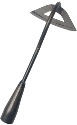 Eojpdji Hacken Für Gartenarbeit | Grabhacke Mit Lochblatt,Graben Auflockern Unkrautjäten Für Blumenbeet Weinberg Rasen Landschafts- Und Setzlingspflege