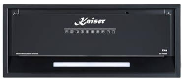 Kaiser EA 548 Bloc d'air 52 cm Noir Verre Hotte encastrable 750 m³/h Éclairage LED