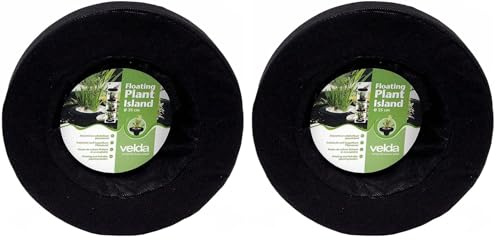 velda Floating Plant Island Rond 35 cm (Packung mit 2)