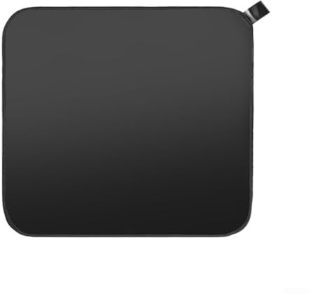 Tappetino scorrevole antiscivolo per macchina da caffè espresso NJ CE251, cuscinetto in gomma liscia per proteggere i controsoffitti, nero 30X25cm con gancio, tappetino di scorrimento per macchina