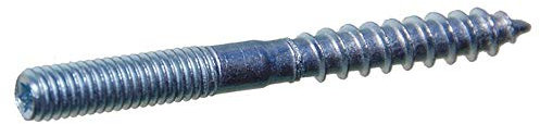 100 X Stockschrauben ohne Sechskant M8x50 TX-25 Eisen glanzverzinkt