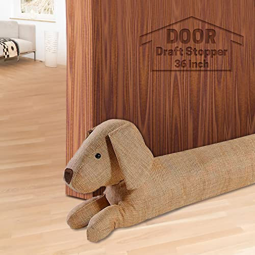 SWISSELITE 36 Inch Under Door Stopper, Decorative Door Noise Blocker