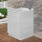 Inbagno Mobile lavatoio in Resina, ideale per esterni e interni, 45x50-50x50-45x60-60x50-60x60, COMPLETO di asse lavaggio e kit sifone + piletta (60x60)