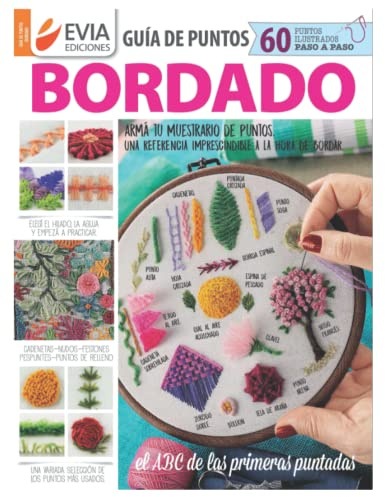 BORDADO: guía de puntos