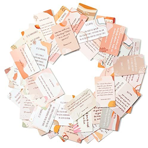Mr. Pen - Gebetskarten, 70 einzigartige Bibelvers, Mini-Schriftkarten für Frauen und Männer, mit Versen für christliche Inspiration, tägliche Andachten, Geschenke und Ermutigung