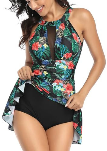 Slip Damen Women's Bikinis yk2 Clothing bademode Damen one Piece Trachtenbluse sexy bommelmütze Herren Bikini 95d bügel Tankini, schwarz Strandtuch zum umbinden Swimwear Women Badehosen fra