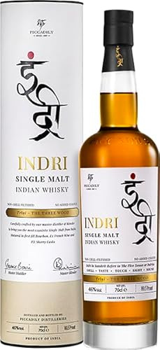 INDRI Whisky Single Malt Whisky - Trini, 46%, 700 ml, Tc