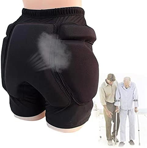 Hip Pads Seniors Premium Hip Protectors For Elderly, Comfortable And Breathable, Anti-fall, 2 Cm/0.8in Thicken Eva For Falls Injury, Unisex Hip Pants,M