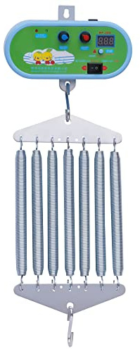 Babyschaukel Controller 20KG Elektrisch Motor Federwiege Automatisch Schwingfeder Einstellbare für Babywiege und Babyhängematte Grün