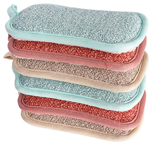 Ipetboom 6piezas Esponjas De Limpieza para Cocina De Resistente y Absorbente para Utensilios y Limpieza Sin Daños
