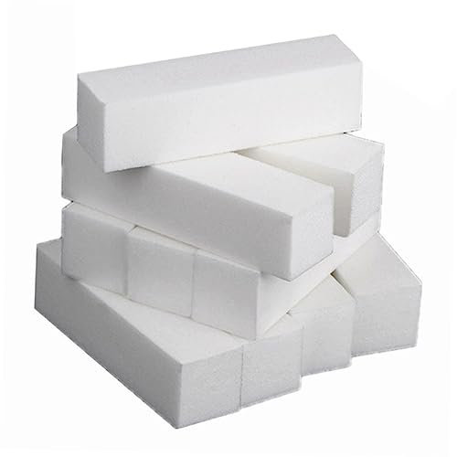 FOMIYES 20piezas Esponja Para Esmalte De Uñas Bloques De Uñas Para Pulir y Lijar Herramientas De Manicura Para Esmalte De