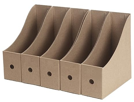 Karton-Aktenordnerhalter, Trennwände, Schreibtisch-Magazin-Aufbewahrungsbox, Dokumentenhalter, Schreibtisch-Aktenhalter