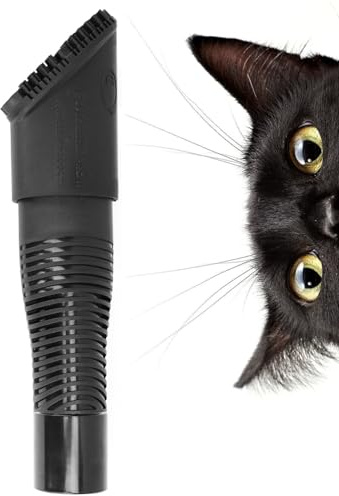FUR-EEL PRO 2.0 Combo Strumento di rimozione dei peli di animali domestici per dettagli auto | Attacco universale per aspirapolvere per peli di cani e gatti | Adatto a tubi da 3,8 cm e 3,5 cm | Testa