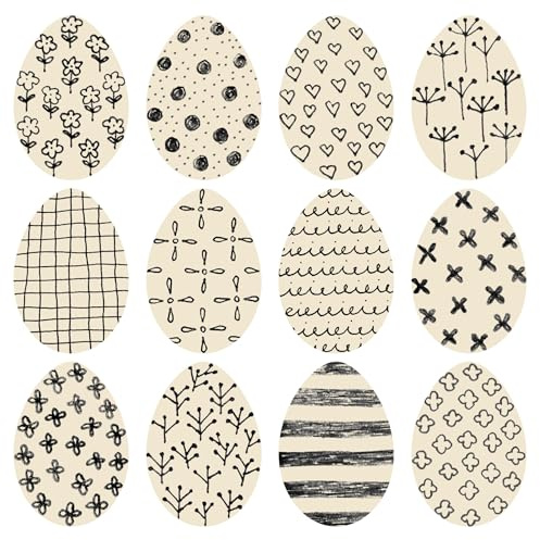 Braun & Company Frühlingservietten Osterservietten 33x33 cm – 3-lagig, 20 Stück | Farbenfrohe Papierservietten mit Osterhase Eier Blumen Motiv | Ideal für Oster Deko Tischdeko Frühling (1211-26307)