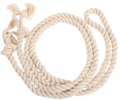 Lurrose Cintura in Corda Vintage da Donna in Cotone e Lino Design Bohemien, Lunghezza Regolabile e Vestibilità Comoda per Uso Quotidiano e Performance su Palco