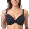 Gratlin Reggiseno Allattamento Donna Morbido Confortevole con Ferretto e Imbottitura a Coppa Intera Nero 3C