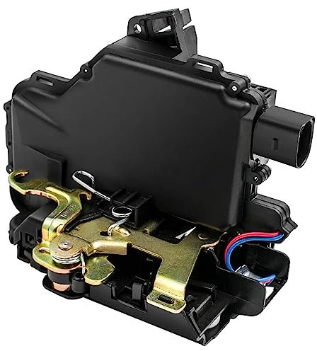 Frankberg 1x Türschloss Stellmotor Hinten Rechts Kompatibel mit Leon 1M1 1999-2006 Toledo II 1M2 1998-2006 B.o.r.a 1J2 1J6 1998-2005 Golf 1J1 1J5 1997-2006