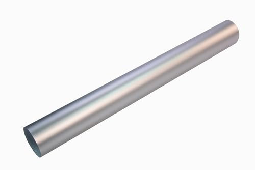 Neoxxim 12€/m² – Autofolie Chrom matt silber 1200 x 150 cm selbstklebend BLASENFREI flexibel Car Wrapping Klebefolie