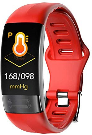 Intelligent klocka fitness tracker, pulsur med EKG + HRV, IP67 vattentätt sportarmband och smart klocka, blodtrycksmätare för kvinnor, Grön