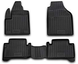 Element Passgenaue Premium Antirutsch Gummi Fußmatten - Ford Transit