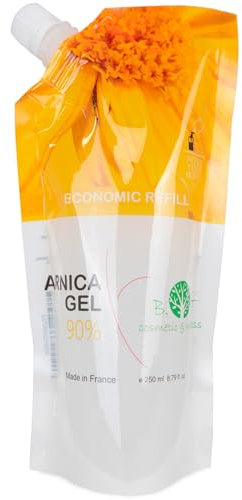 Arnica Gel Extra Strong 100% Natural Remedy Max Strength Muscle & Joint Relaxing Massage Therapy Balm, Tackling Tired Legs and Swollen Legs, Comfort & Relaxant Sport Gel - 250 ml